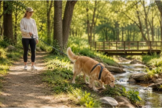 Let Your Dog Explore at Their Own Pace