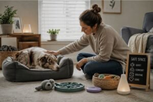 How to Help a Stressed Dog Feel Safe