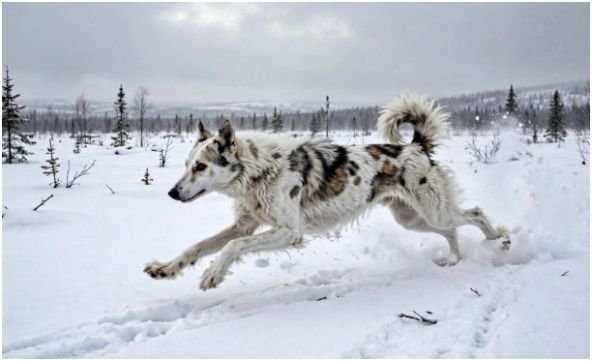 How Large Was the Hare Indian Dog?